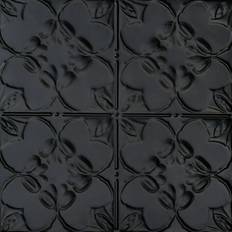 Tiles Tiles, From Plain To Beautiful In Hours Lilac Black Tin Plated Nail Up Ceiling Tile 12 Pcs 2