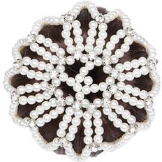 Hair Pins Harrys Horse hairnet for Harry's Horse Crystal Blanc