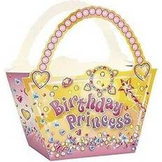 Wrapping Paper & Gift Wrapping Supplies Unique Party Princess Birthday Bag Pack of 4 Multi One Size