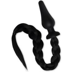 Sexleksaker Whipsmart Black Anal Plug Premium Silicone Size Plug