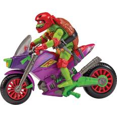 Turtles Actionfigurer Tales of the Teenage Mutant Ninja Turtles Purple Dragon Cycle with Raphael Figure