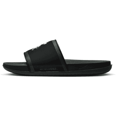 Synthetic Leather Slippers & Sandals Nike Men's Offcourt Michigan State Slides in Black, DD0532-002