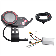 LED Lights Accessories for Electric Vehicles Jojomino QS-S4 72V Thumb Throttle Display+48V Kit