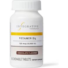 Chocolate Vitamins & Minerals Integrative Therapeutics Vitamin D3 125 mcg Chocolate Flavor