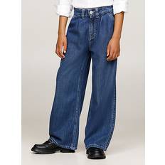 Men - Modal Trousers & Shorts Tommy Hilfiger Kids' Mabel Pleats - Mid Blue Jean