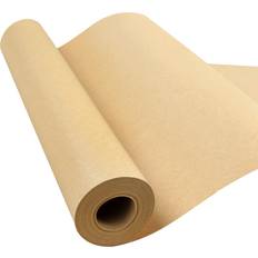 Brown Party Supplies 15"×400" brown paper roll brown wrapping paper craft paper wrapping paper pac. 1 Count Pack of 1