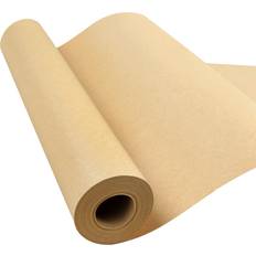 Brown Gift Wrapping Papers Phinus 15"×400" brown paper roll brown wrapping paper craft paper wrapping paper pac. 1 Count Pack of 1