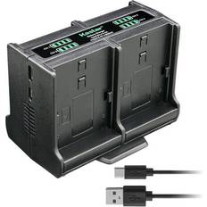 Kastar Quadruple Battery Charger Compatible with Canon EOS Rebel T2i EOS Rebel T3i EOS Rebel