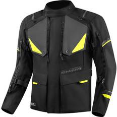 Shima RUNNER Motorcykeljacka Årstider AIRFORCE Solskydd Jacka Skydd Jackor Vinter Lättvikt Motorcyklist Vattentät Skyddskläder Fluo, 4XL Herr