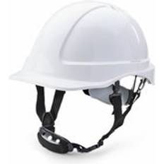 Cheap Safety Helmets Beeswift Reduced Peak Safety Helmet White