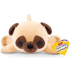 Pug Zuru Hug-A-Lumps Series 1 Pug Olly Weighted Plush, medium 35 cm 1,5 kg, brun låda, Pug