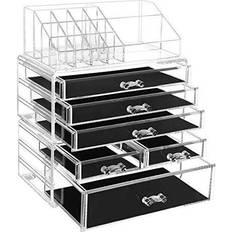 Leerpalette Songmics Make-up Organizer transparent