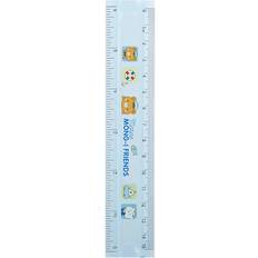 Transparent Rulers ChaoChuang Flexible Ruler, Inch Metric, 15 cm/6