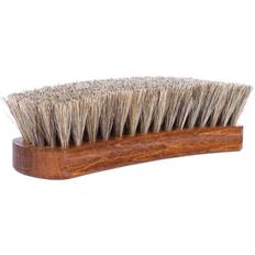 Kaps premium quality shoe brush lux, natural horsehair, shine buff polish 15