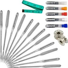 Sewing Machines Tauoh moresk-Sewing Machine Needles, 50 Pcs, for Singer, Standard Needles