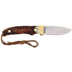 Schrade Uncle Henry Mini Pro Hunter Fixed Staglon Handle Clam, PH2NCP