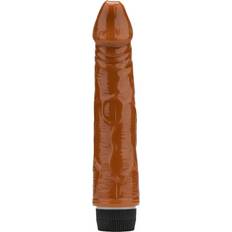 Brown Vibrators Sex Toys Loving Joy 7 inch Realistic Vibrator Vanilla 7 inch Realistic Vibrator Vanilla