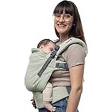 X Linen Baby Carrier Linen Green Willow