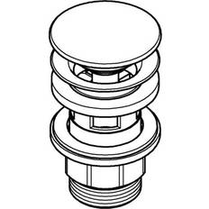 Grohe Aftapventile Grohe Push-Open bundventil plast mat sort