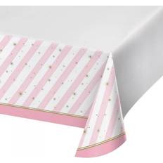 Plastic Tafeldecoraties Creative Party Oklahoma Sooners Plastic Striped Table Cover