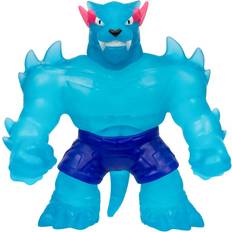 Jouets MrBeast Lab Heroes of Goo Jit Zu Iconic Panther, Étire, tords et écrase son corps il peut tripler de taille, Iconic Panther, Hypercharged Panther et Legendary Panther à collectionner