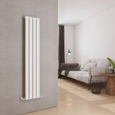 EMKE Vertical Designer Central Heating Radiator White 1600x300mm