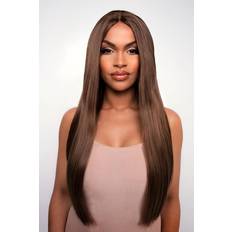 Extensions & Wigs Lullabellz The Yasmine Sleek & Straight Lace Front Wig 24 inch Chesnut