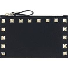 Leer Portemonnees en sleutelhouders uitverkoop Valentino Garavani Coin Purse - Rockstud