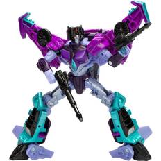 Transformers Figurer Hasbro Transformers Generations Legacy United Deluxe Class Actionfigur Cyberverse Universe Slipstream 14 cm