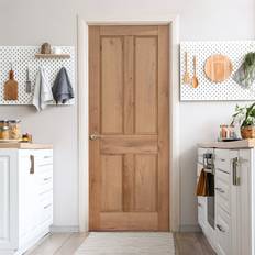 Doors Liberty Doors Liberty Rustic Oak Victorian 4 Interior Door (x198.1cm)