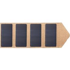 Solar Panels Dsport 28W Foldable Solar Panel Charger With 5V 2.9A Max Dual Usb PortsYellow
