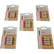 Landline Phones VHBW 20x Replacement aaa Micro Battery compatible with Gigaset CL690HX, E720A, ion Wireless Landline Phone 800 mAh, 1.2 v, NiMH