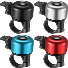 Bike Bells None Sold by: Junshengda Trading Co.Ltd, Cheers.US Bike Bell Aluminum Bicycle Bell Loud Crisp Clear Bike Bell Road Mountain Bike Ring Bell for Adults Kids Boys Girls