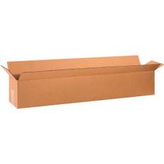 Cardboard Boxes Global Industrial Long Cardboard Corrugated Boxes, 60"L x 10"W x 10"H, Kraft Pkg Qty 15