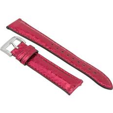 Women Watch Straps Burberry ladies 18 mm metallic pink leather band 3897537 3897537