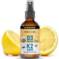 Organic Vitamin D3 + K2 Lemon