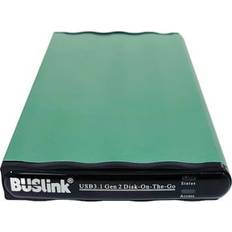 Buslink Sold by: Media, 4TB SSD USB 3.2 Gen 2/eSATA Disk-On-The-Go External Slim Portable Drive