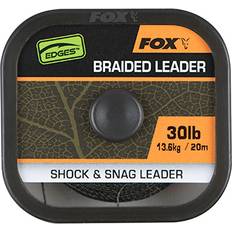 Líneas de pesca Fox Lote de 3 bajos de línea trenzados Naturals Leader Noir