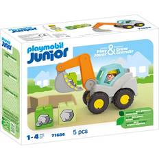 Playmobil 1.2.3 JUNIOR: Schaufelbagger