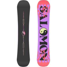 White Snowboards Salomon Women's Oh Yeah Snowboard 2025 138 Rubber