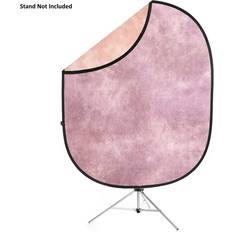 Folding Royal Tone Purple/Pink Collapsible Backdrop Photo Background 1.5x1.8M