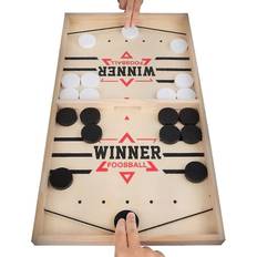 Fast Sling Puck Game Wooden Board Game For Kids And Adults