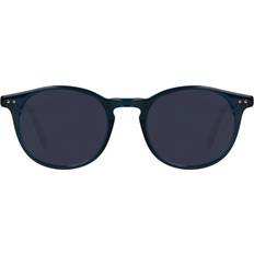 SmartBuy Kids Oval Full Rim Plastic Prescription Sunglasses - Transparent Dark Blue