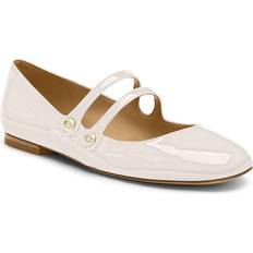 Coach Ballerine Coach Winley Mary Jane Chalk Women's Flat Shoes White 8.5 M