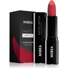 NOBEA Day-to-Day Matte Lipstick Matt läppstift Skugga Velvet red #M16 3 g