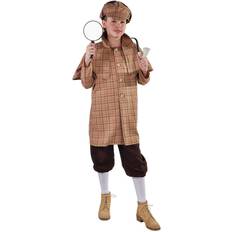Kids deluxe sherlock holmes costume ages to