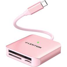 Aihontai Lention USB C Card Reader SD CF Reader Type C Card Adapter for 2023 2016 MacBook Pro 13 15 16 USB C Type C Card Reader Spliter
