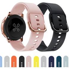 Silicone Watch Band Strap For Samsung Galaxy Watch Active 40mm 46mm