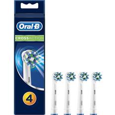 Oral-B Genuine CrossAction Replacement White Toothbrush Heads