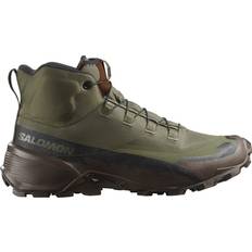 Salomon Støvler Salomon Unisex Cross Hike Tracker GORE-TEX Ranger Green/Earth Brown/Black, 2/3, Ranger Green/Earth Brown/Black